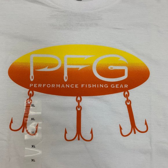 Columbia PFG Fishing Tee XL T-Shirt Amigos Fishing - Picture 4 of 7